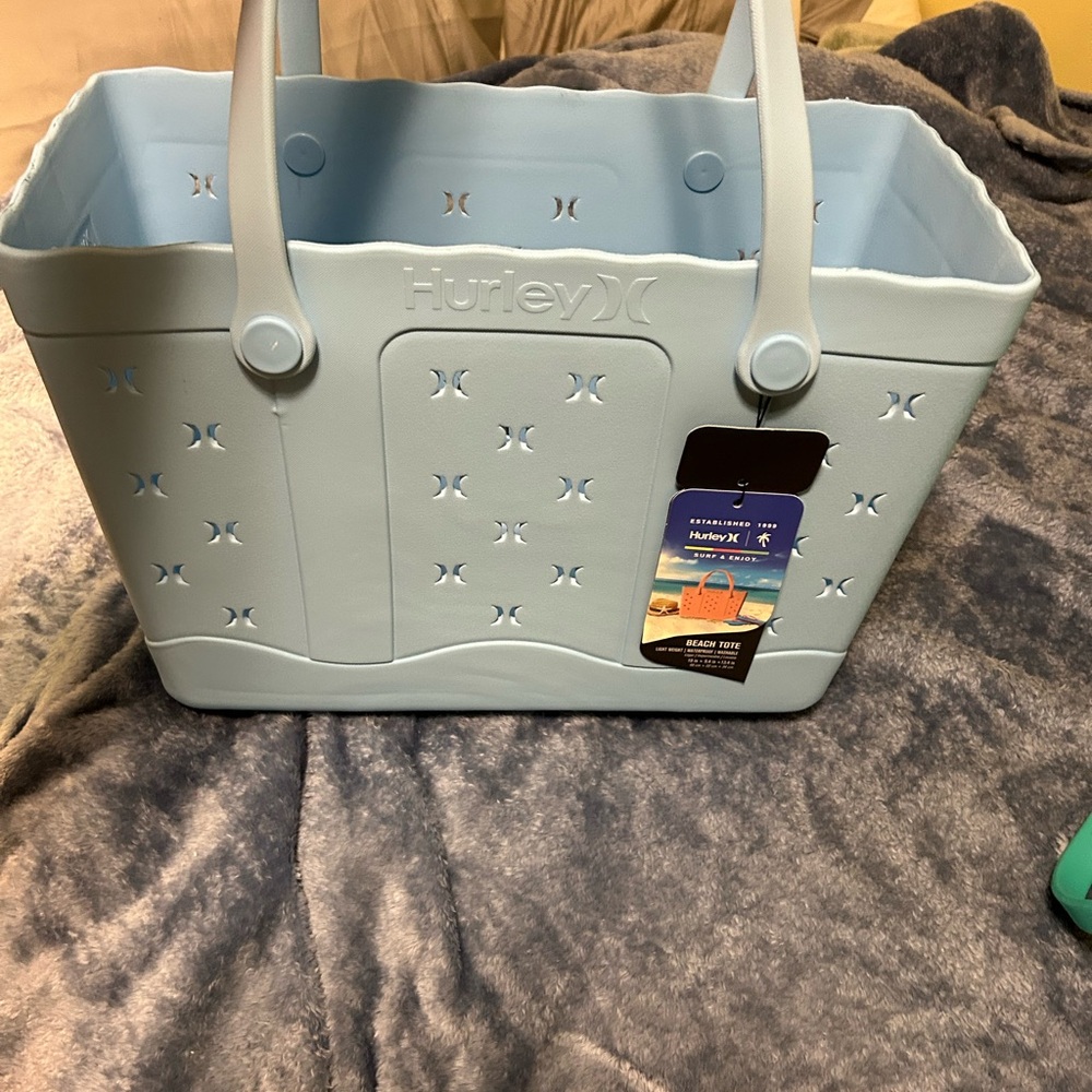 Hurley Sky Blue Tote Bag